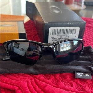 Oakley Glossy Black Sunglasses